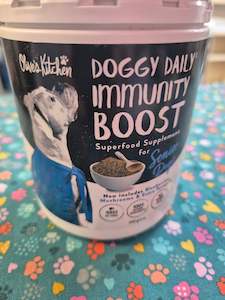 Dog And Puppy Treats: Doggy Daily Immunity Boost for SENIOR Dogs 250gm