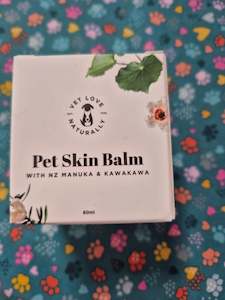 Pet Skin Balm - With Manuka & Kawakawa