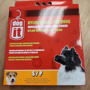 Dogit Nylon Muzzle Black S 12cm