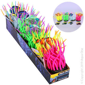 Fish Tanks: Aqua One Flexiscape Heliofungia with Fish