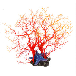 AquaWorld Coral Tree 38cm Red