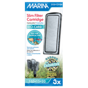Marina Slim Filter Carbon 3 Pk