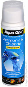Aqua One - Ammonia Remover Chlorine Neutraliser 250ml Treatment