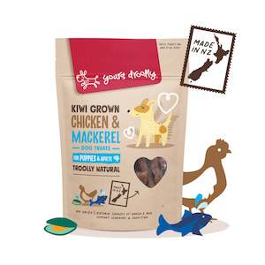 Dog: Kiwi Grown Treats- Chicken & Mackeral For Puppies