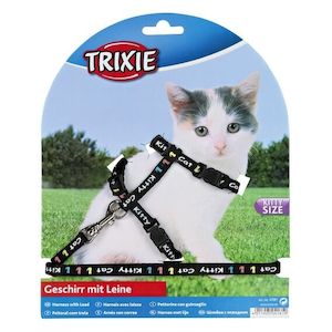 Cat: Trixie Kitten Harness & Lead Kitty Cat