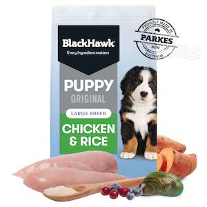 Cat Dog Food 2: Black Hawk Puppy Large Breed Chicken & Rice