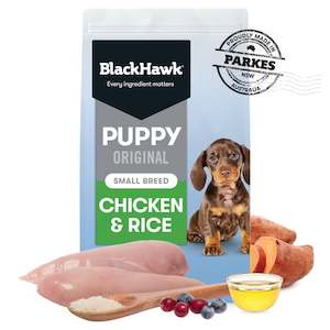 Cat Dog Food 2: Black Hawk Puppy Small Breed Chicken & Rice
