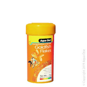 Aquatics: Aqua One Goldfish Flake