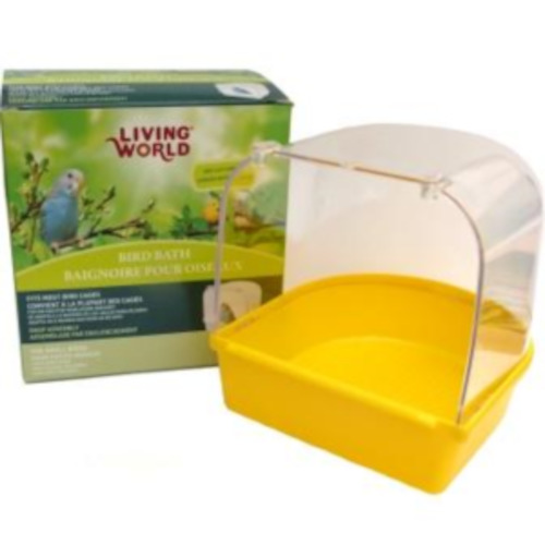 Bird Accessories: Living World Outside Bird Bath