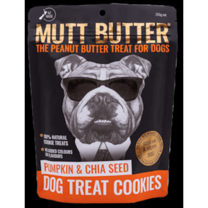 Dog Treats: Pumpkin & Chia Seed Dog Treat Cookies
