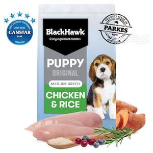 Blackhawk 1: Black Hawk Puppy Medium Breed Chicken & Rice
