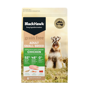 Blackhawk 1: Black Hawk Dog Grain Free Small Breed Chicken