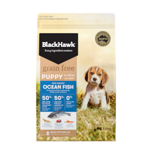 Blackhawk 1: Black Hawk Puppy Grain Free Ocean Fish