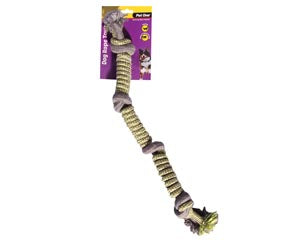 Rope: Pet One Rope Spiral with Knots