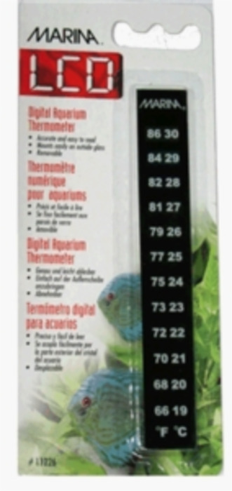 Aquatic Accessories: Marina LCD Digital Aquarium Thermometer