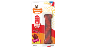 Plastic Bones: Nylabone Textured Bone Beef Jerky