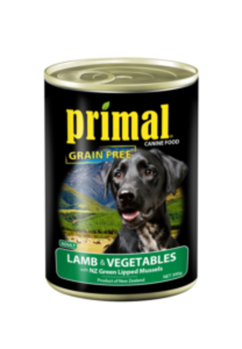 Primal: Dog Food Lamb & Vegetable