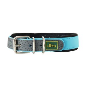 Neoprene Comfort Turquoise Dog Collar