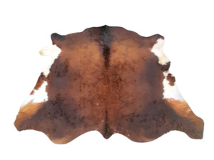 Rugs: Dark Brindal Cow Hide
