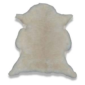 Natural White Sheep Skin