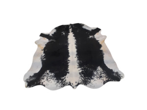 Black and White Speckled Cowhide