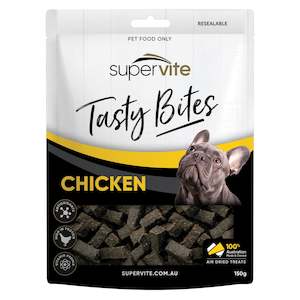 Dogs: Supervite Tasty Bites Chicken 150g