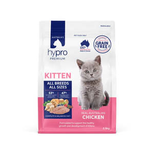 Cats: Hypro Premium Grain Free Kitten Chicken 2.5kg