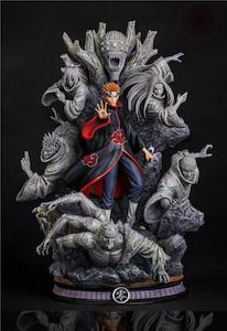 Naruto: Pre-Order GK Garage Kit Resin FigureClouds Studio CS Naruto Akatsuki Pain GK Resin Painted Figurine Model Statue