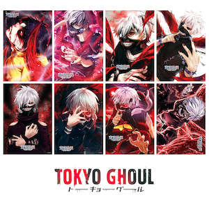 Tokyo Ghoul: TOKYO GHOUL 8PC A3-SIZE ANIME POSTER SET 3473