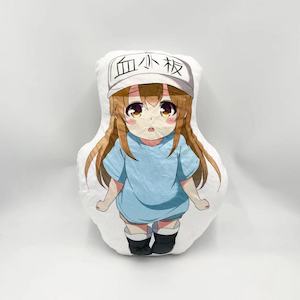 Cells at Work! PLUSH TOY DOLL STUFFED CUSHION PILLOW