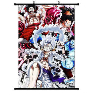 Wallscroll: Wall Scroll - One Piece Luffy