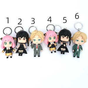 Accessories: Spy family Keychain pendant school bag doll decoration keychain