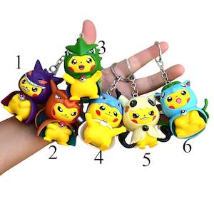 Accessories: Pokemon Keychain pendant school bag doll decoration keychain