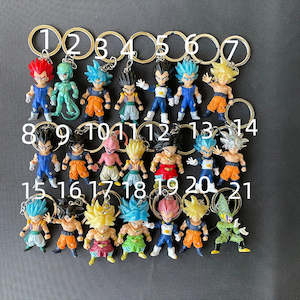 Accessories: dragon ball Keychain pendant school bag doll decoration keychain