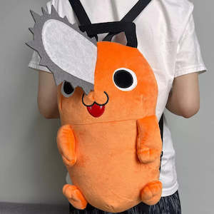 Apparel: Pochita Plush doll Backpack Chainsaw Man Anime Cosplay Doll Shoulder Bag