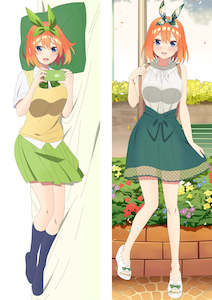 The Quintessential Quintuplets Yotsuba Nakano Dakimakura HUGGING PEACH SKIN BODY&hellip;