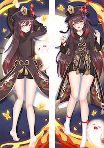 Z Body Pillows: Genshin Impact HuTao Dakimakura HUGGING PEACH SKIN BODY PILLOW (G99)