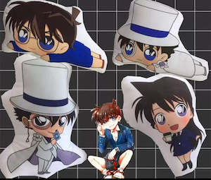 Z Cushions: Detective Conan Plush Soft Toy Stuffed Cushion Pillow