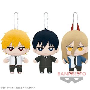 Accessories: Banpresto Chainsaw Man plush keychains