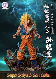GK Garage Kit Resin Figure Starry Sky Studio - Dragon Ball - Super Saiyan 3 Son Goku