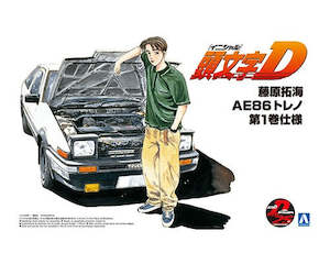 AOSHIMA Initial D Takumi Fujwara's AE86 Toyota Trueno (Comics Volume 1 Ver.&hellip;