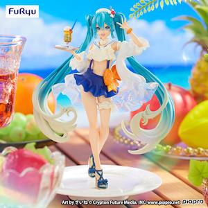 Hatsune Miku: Furyu Vocaloid SweetSweets Series Hatsune Miku (Tropical Juice Color Ver.) Exceed Creative Figure