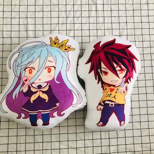 No Game No Life: No Game No Life PLUSH TOY DOLL STUFFED CUSHION PILLOW