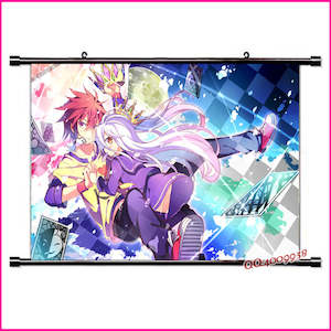 No Game No Life: Wall Scroll - No Game No Life Sora & Shiro
