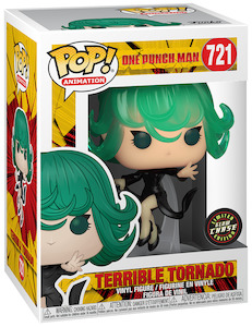 Funko Pop Chase One Punch Man POP! Anime Terrible Tornado Vinyl Figure #721 [Glo&hellip;