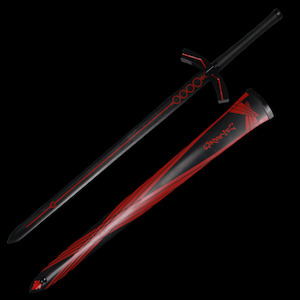 Apparel: Metal Katana / Sword Fate's King Arthur (Alter) – Dark Excalibur Cosplay Sword 334C