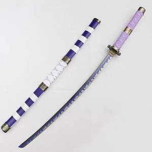 One Piece: One Piece Luffy Nidai Kitetsu Light up Wooden Katana (White) G313-1