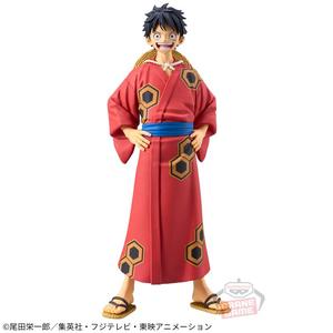 Bandai One Piece DXF The Grandline Series Wano Country Monkey D. Luffy (Yukata Ver.) Figure