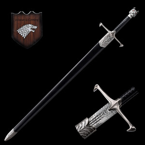 Swords: Game of Thrones: Stainless Steel Jon Snow's Metal Sword 332