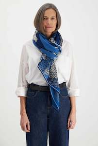 Scarves 20 Off: MAGNUS Scarf- BLUE by Inouï Edition